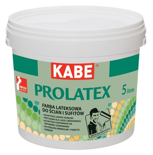 PROLATEX - lateksowa matowa lub półmatowa farba do wnętrz